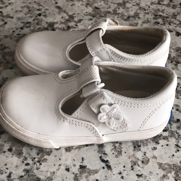 keds white velcro shoes